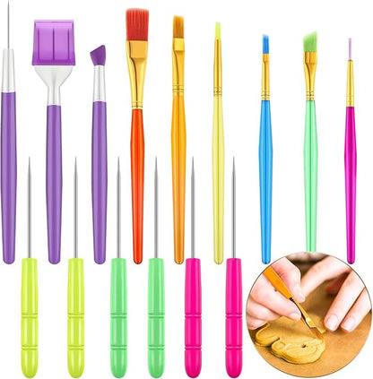 Boao 15 Pcs Cookie Decorating Supplies Tool Set Includes 6 Cookie Decorating by Boao