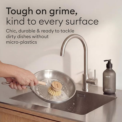 Vove Bamboo Dish Brush, FSC-Certified - Image 3