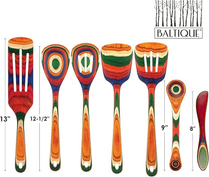 Totally Bamboo Baltique Marrakesh Collection 7 Piece Cooking Utensil Set - Image 6