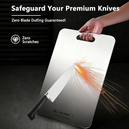 Titanium Cutting Boards for Kitchen, 100% Pure Titanium Cutting Boards - Image 6