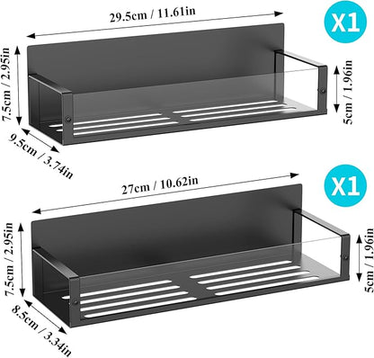 HuggieGems 2 Pack Magnetic Spice Storage Rack Organizer - Image 6