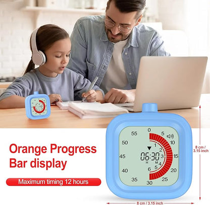 Digital Visual Timer for Kids 12hours Countdown countup Kitchen Timer Student - Image 4