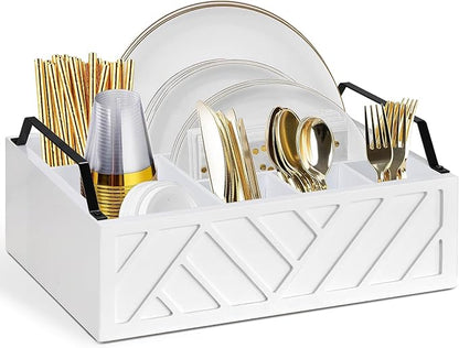 Ukonvi Paper Plate Dispenser and Holder by Ukonvi