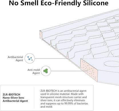 ZLR Large Silicone Dish Drying Mat - Image 3