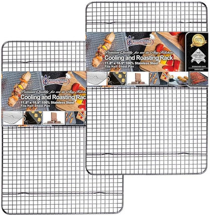 KITCHENATICS 100% Stainless Steel Cooling Racks by KITCHENATICS