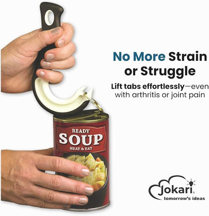 Ultimate Easy Open Ring Pull Can Opener 3 Pack by Jokari. Durable Non Slip - Image 2