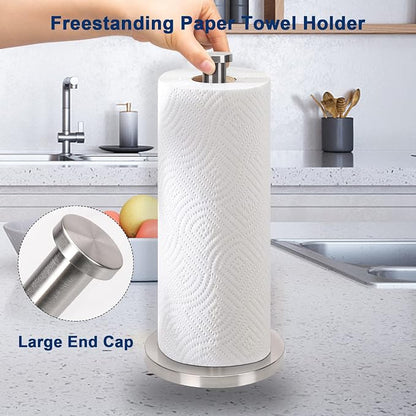 NearMoon Standing Paper Towel Holder, Kitchen Paper Towel Tissue Holder- - Image 5