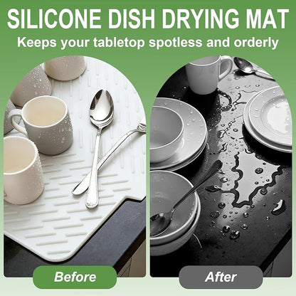 Silicone Drying Mat, Heat-Resistant, Eco-friendly, Hygienic Drying Pad - Image 5