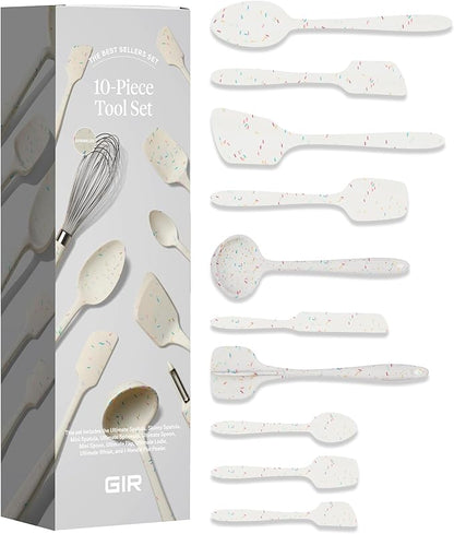 GIR: Get It Right 10-Piece Silicone Ultimate Kitchen Utensil Set – Spatulas by GIRGetItRight
