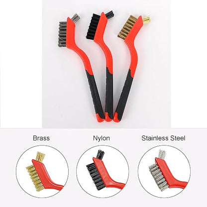 XDMTWLKJ Small Wire Brushes Set - Image 3