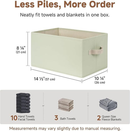 StorageWorks Storage Baskets for Shelves, Closet Organizers and Storage Basket - Image 3