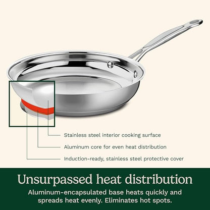 Cuisinart 77-10P1 10-Piece Chef's-Classic-Stainless Collection, Cookware Set - Image 3