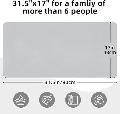 LOPNUR Kitchen Dish Drying Mat, 31.5"x17" Dish Drying Mats - Image 4