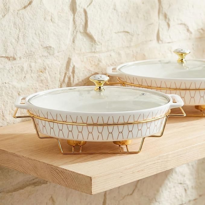 11" x 7.5" Ceramic Oval Casserole Dish - Image 6
