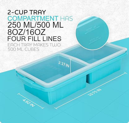 XOMOO Silicone Freezer Tray - Image 7