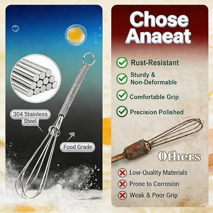 Anaeat Mini Wire Whisks, Beating and Stirring - Image 5