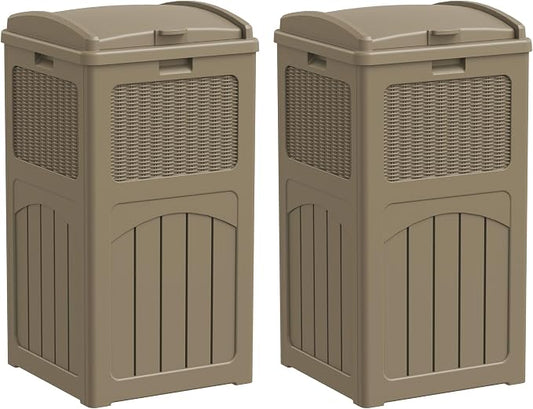 Greesum 33 Gallon Outdoor Trash Can by BuynowfromGreesum