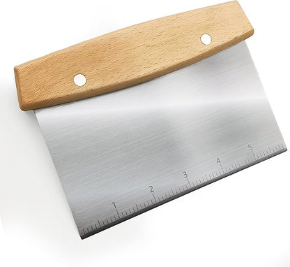 Multipurpose Bench Scraper, Dough Scraper and Dough Cutter by Unknown