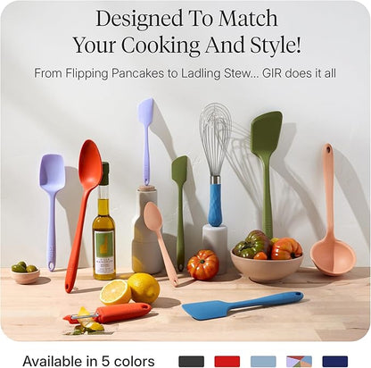 GIR: Get It Right 10-Piece Silicone Ultimate Kitchen Utensil Set – Spatulas - Image 6