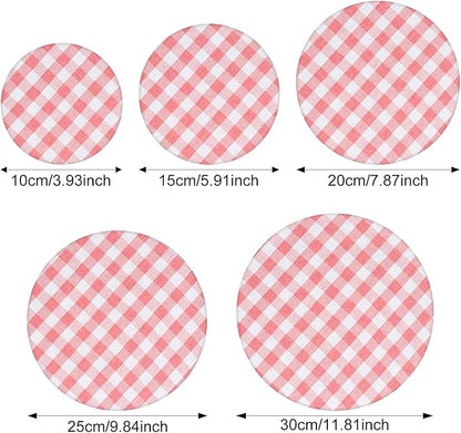 Reusable Bowl Covers, 5 Size Stretch Cloth Bowl Covers - Image 2