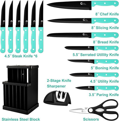 16-Piece Kitchen Knife Set - Image 8