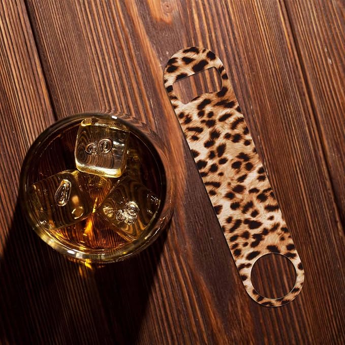 Leopard Pattern Stainless Steel Bottle Opener Cheetah Animal Print Beautiful - Image 7