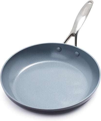 GreenPan Valencia Pro Ceramic Nonstick 11” Frying Pan Skillet, Hard Anodized by GreenPan