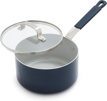 GreenPan x Bobby Flay 2.5QT Nonstick Saucepan by GreenPan
