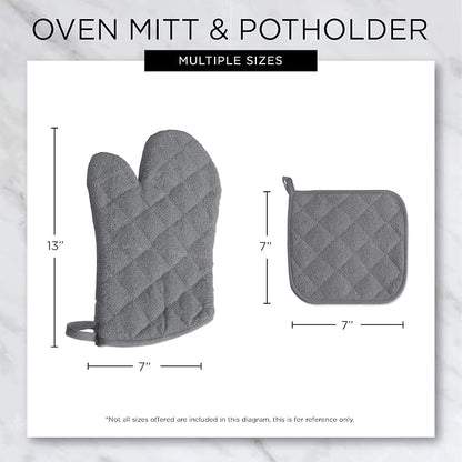 DII Basic Terry Collection Quilted 100% Cotton, 3 Piece - Image 8