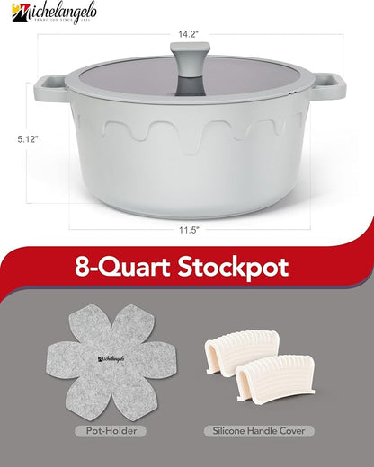 MICHELANGELO 8-Quart Soup Pot - Image 2