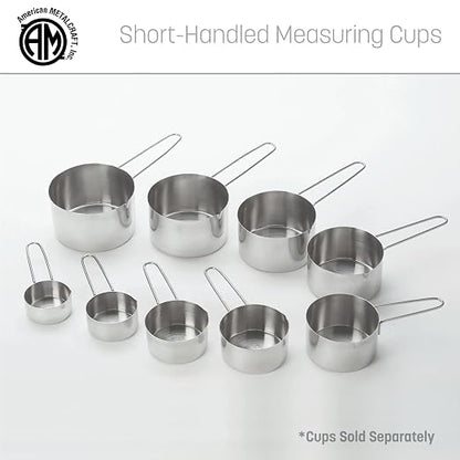 American Metalcraft MCW125 Stainless Steel Measuring Cup, Wire Handle, 1 - Image 6