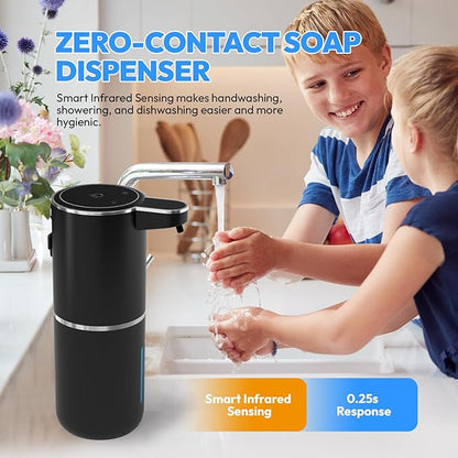 Automatic Foaming Soap Dispenser, Touchless Foam Soap Dispenser, 12.8oz - Image 7