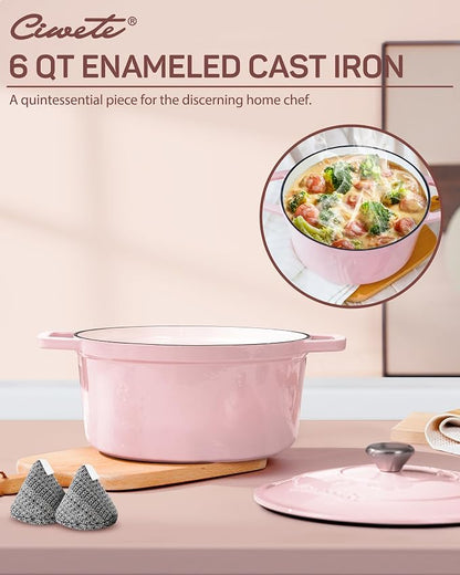 Ciwete 6 QT Dutch Oven Pot - Image 2