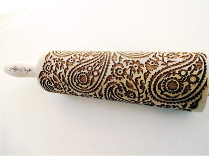 PAISLEY Embossing Rolling Pin - Image 7