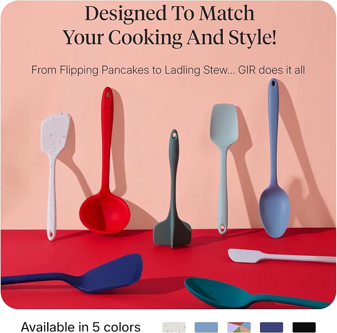 GIR: Get It Right 5 Piece Silicone Ultimate Kitchen Utensils Set - Image 6