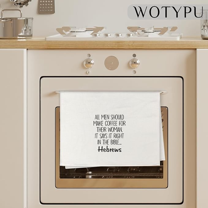 Funny Coffee Kitchen Towels, Coffee Gifts - Image 3
