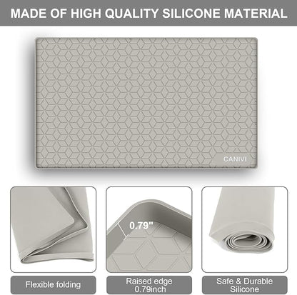 Under Sink Mat, Kitchen Cabinet Shelf Protector, Fits 36 inch Standard Cabinet - Image 6