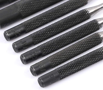 Roll Pin Punch Set with Storage Pouch, 9 Piece Steel Removal Tool Kit - Image 6