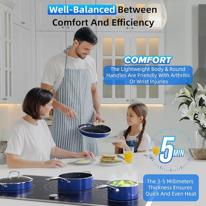 Deluxe DUXANO 14PC Healthy Pots and Pan - Image 2