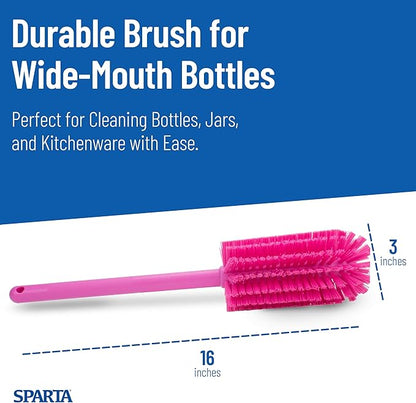 SPARTA Scrub Brush Bottle Brush, Dishwasher Safe Brush - Image 3