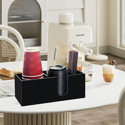 Coffee Bar Accessories and Organizer, Disposable Cup Holder - Image 6