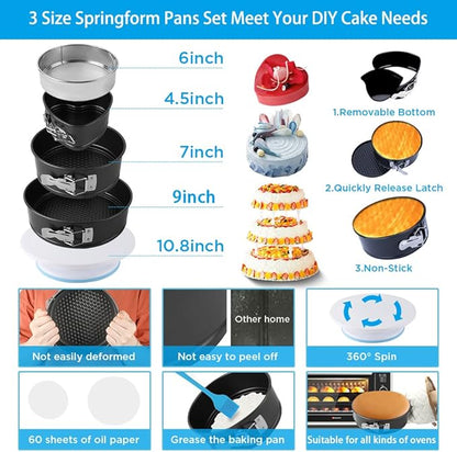 Cake Decorating Kit, Cake Baking Set Tools - Image 3