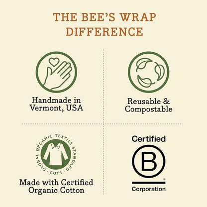 Bee's Wrap Vegan Beeswax Wraps for Food - Image 9