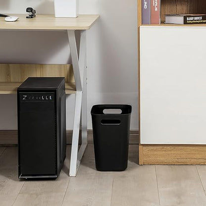 UUJOLY Plastic Trash Can Wastebasket, Garbage Container Basket - Image 5