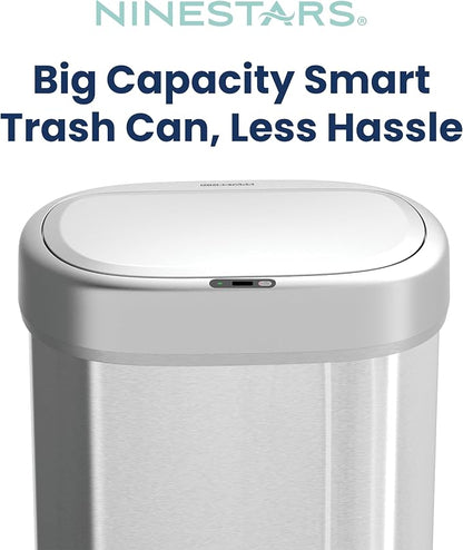 Ninestars DZT-80-24 Automatic Motion Sensor Trash Can - Image 3