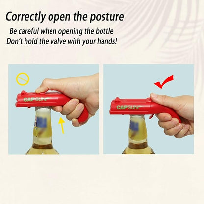 Grey Cap Gun Bottle Opener - Image 3