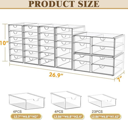 YFXCVSL Acrylic Makeup Organizer - Image 3