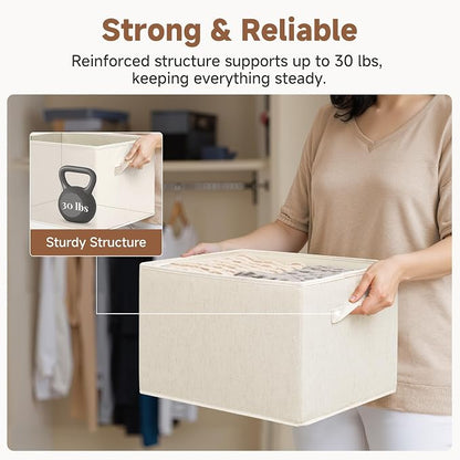 StorageWorks Closet Organizers and Storage Bins, Shelf Baskets - Image 7
