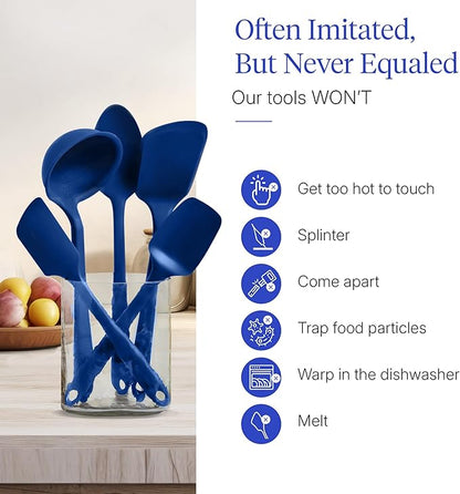 GIR: Get It Right 5-Piece Silicone Ultimate Kitchen Utensils Set - Image 5