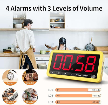 VOCOO Digital Kitchen Timer - Image 4